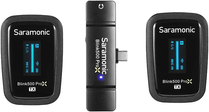 SARAMONIC Blink 500 ProX B6 (2,4GHz wireless w/ USB-C)