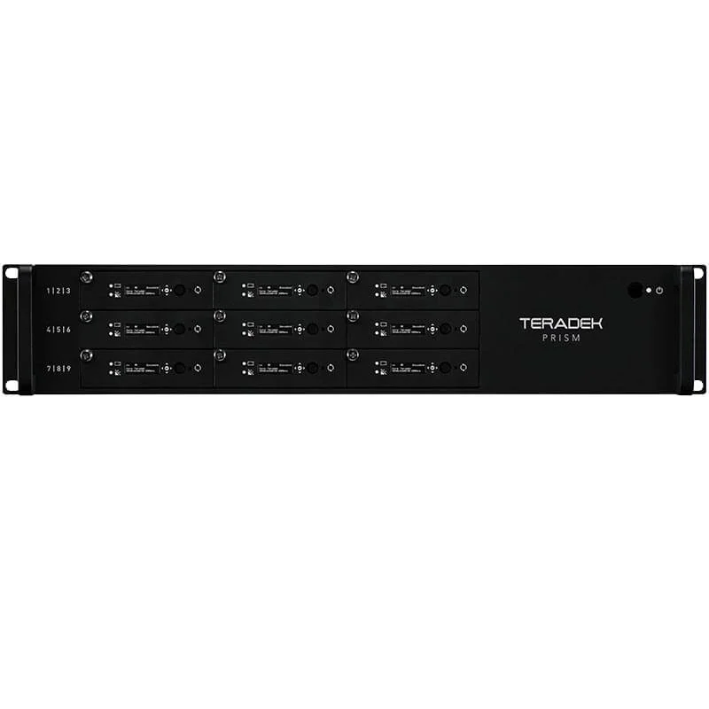 Teradek Prism 802 Rackmount System Base Chassis (2 RU)
