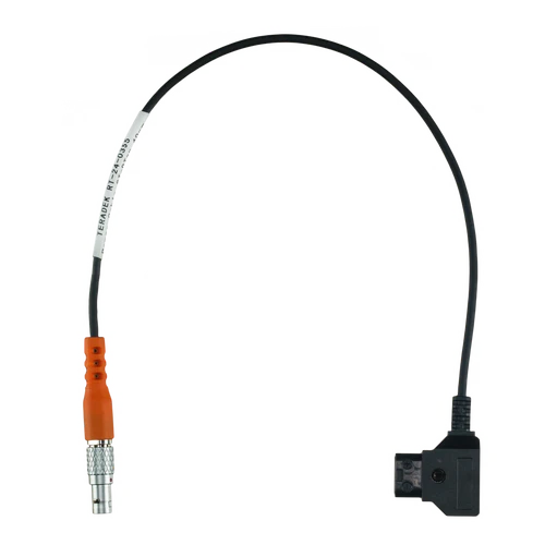 Teradek Straight 2-Pin to Right-Angle D-Tap Cable 40cm
