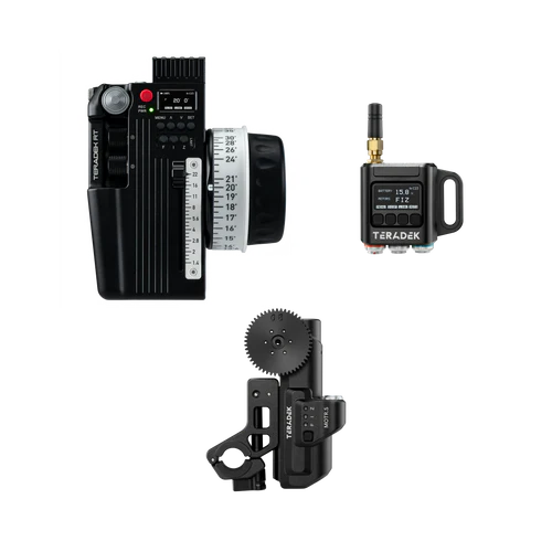 Teradek RT FIZ Wireless Lens Control Kit with CTRL.3, MDR.X & MOTR.S