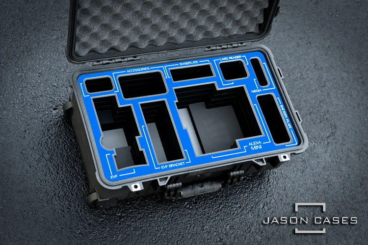 Jason Cases Wheeled Case Arri Alexa Mini case COMPACT (Arri plates)