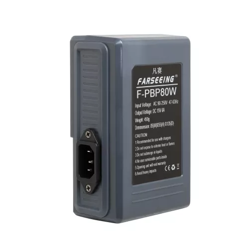 Farseeing F-PBP80W V-mount Dummy Ac adapter