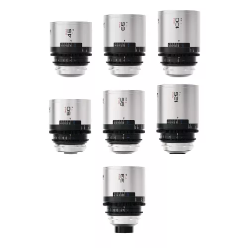 Blazar Remus 1.5X Complete FF Anamorphic  Lens Set Bundle (33/45/50/65/85/100/125mm)