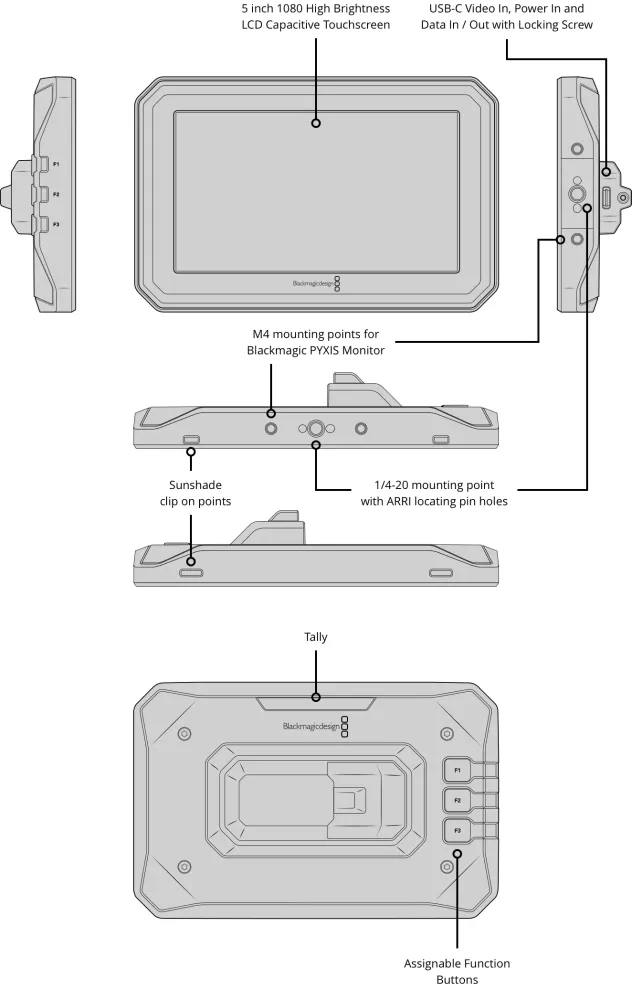Blackmagic PYXIS Monitor