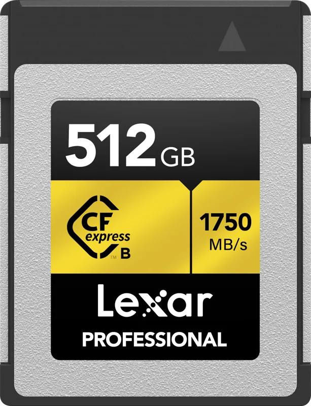 Carte mémoire LEXAR CFexpress Type B Pro Gold R1750/W1500 1TB