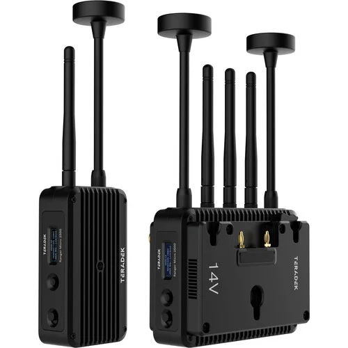Teradek Ranger Micro 5000 3G-SDI/HDMI - Wireless TX/RX Deluxe Kit Gold-Mount