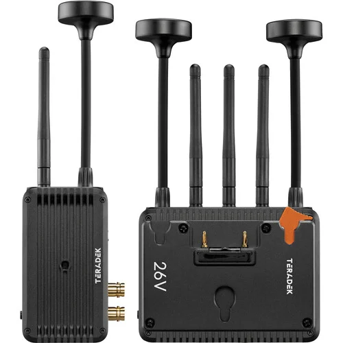 Teradek Ranger Micro 5000 3G-SDI/HDMI - Wireless TX/RX Deluxe Kit 26V Gold-Mount