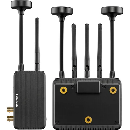 Teradek Ranger Micro 5000 3G-SDI/HDMI - Wireless TX/RX Deluxe Kit 26V Gold-Mount