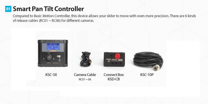 Konova Smart Motion Pan Tilt Timelapse-ohjain
