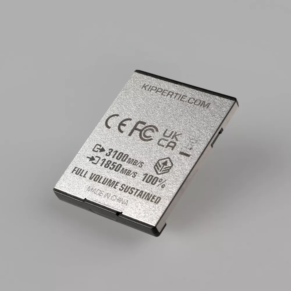 Kippertie Longtake 4TB CF Express Type B 4.0 Minnes Kort