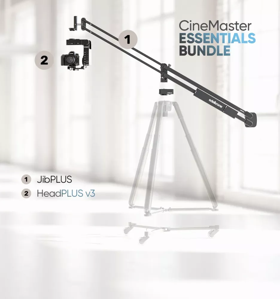 Edelkrone Jibplus Headplus V3 CineMaster Bundle