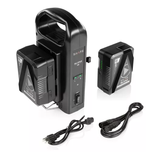 SHAPE 2x 98Wh V-Mount Batteries and Charger