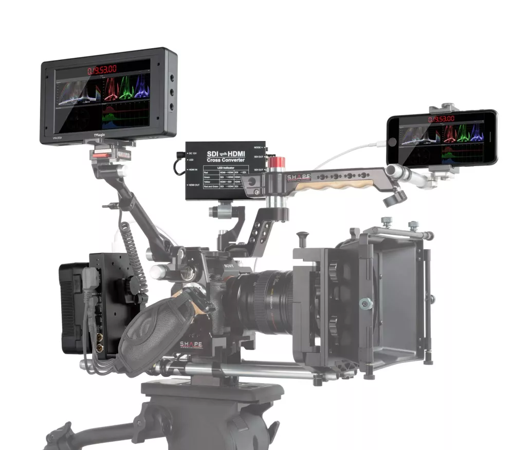 SHAPE 98 WH battery kit d-box camera power and charger for Sony a7R3, a7S3, a73 and a7R4