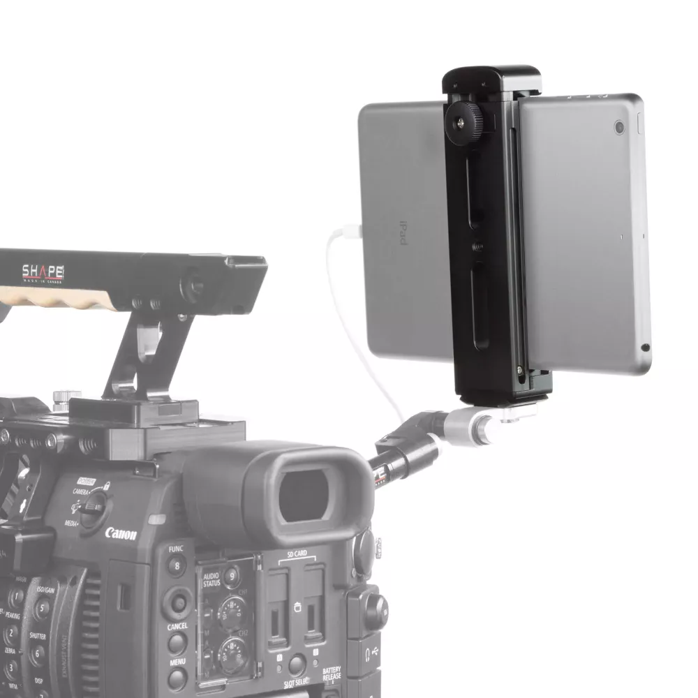 SHAPE Aluminum Tablet Tripod Mount with Cold Shoe