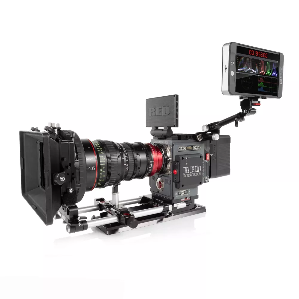 SHAPE BRIDGE PLATE 15MM STUDIO ARRI STANDARD AND 12" DOVETAIL PLATE