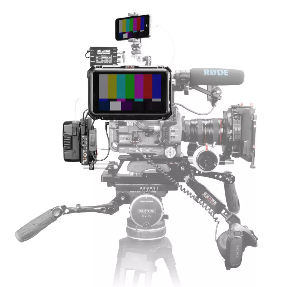 SHAPE Battery Kit with D-box Camera Power and Charger for Sony FX9