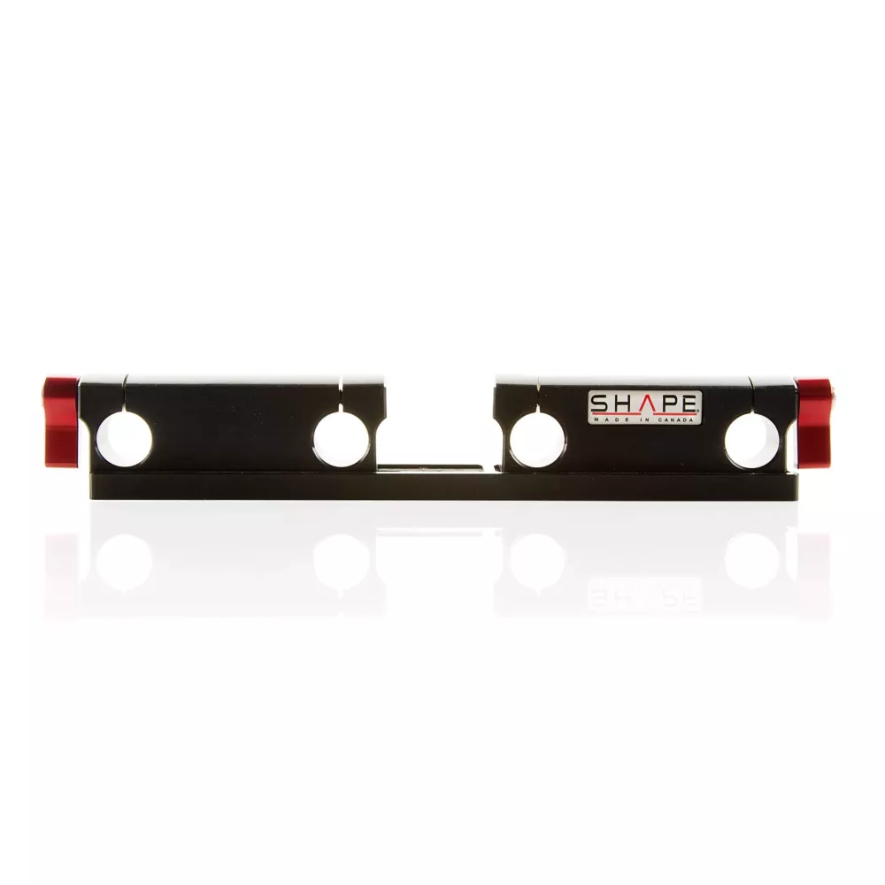 SHAPE Black Magic Offset Rail 15mm 2-Rod Bloc