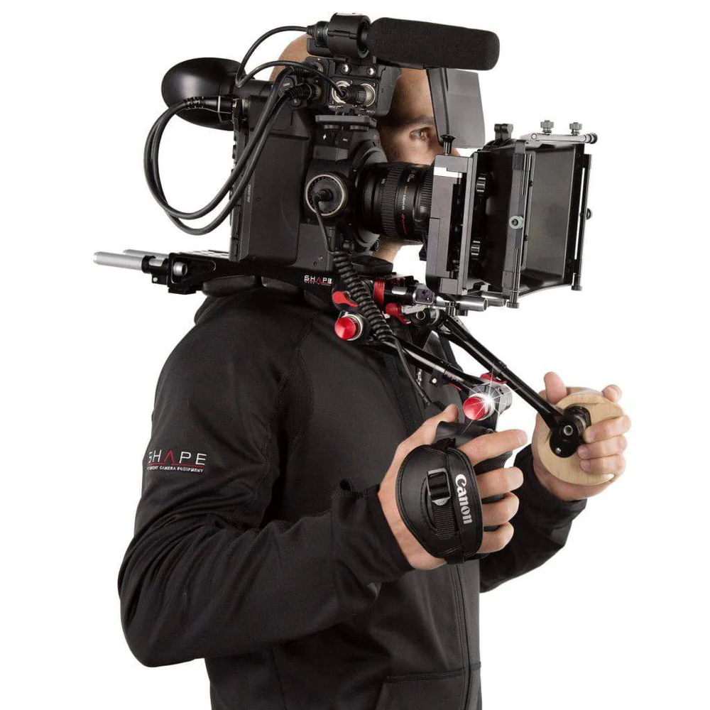 SHAPE Grip Relocator Bracket with Extension Cable for Canon C Series Cameras