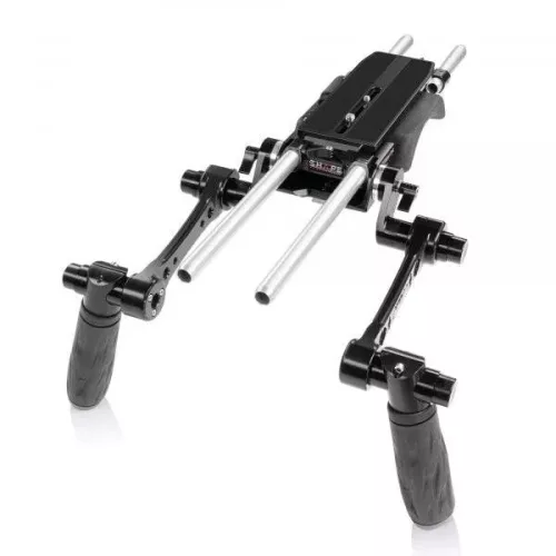 SHAPE Compact Revolt Shoulder Baseplate with Handgrips (Black)