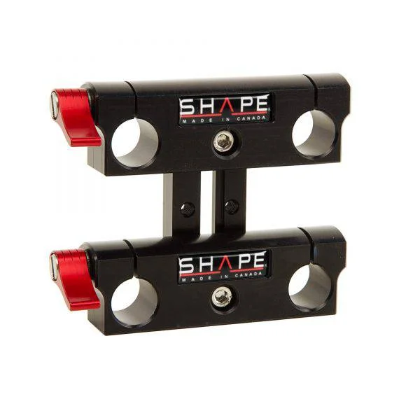 SHAPE DOUBLE SLIDING 15MM ROD BLOC