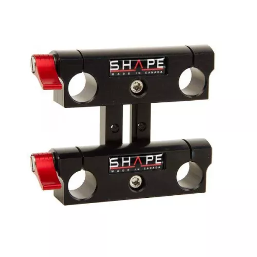 SHAPE DOUBLE SLIDING 15MM ROD BLOC