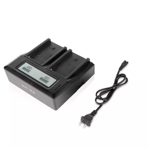 SHAPE NP-F Dual LCD Charger
