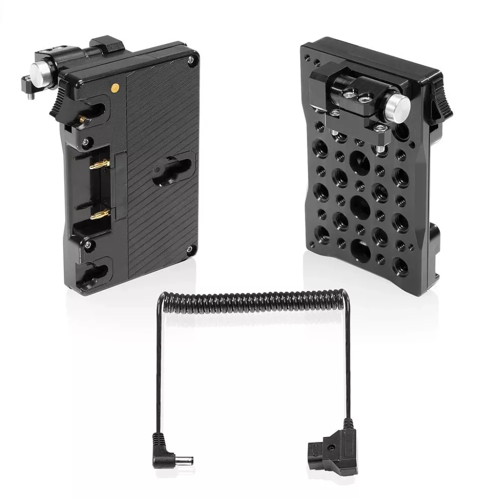 SHAPE Gold mount pivoting battery plate for Canon C70