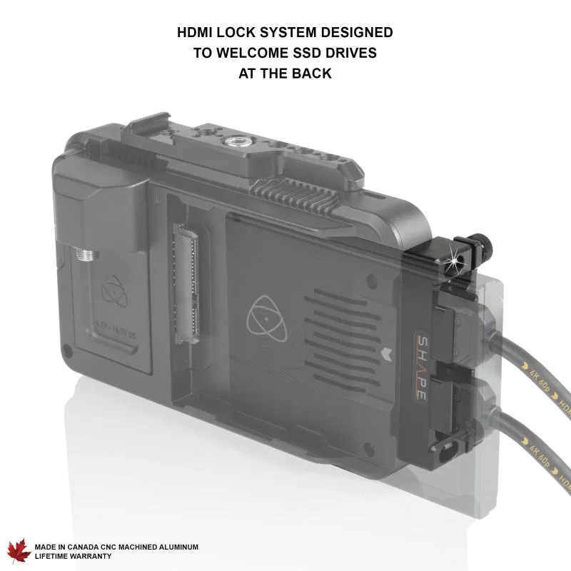 SHAPE HDMI Lock System for 5" Atomos Ninja V Recording Monitor