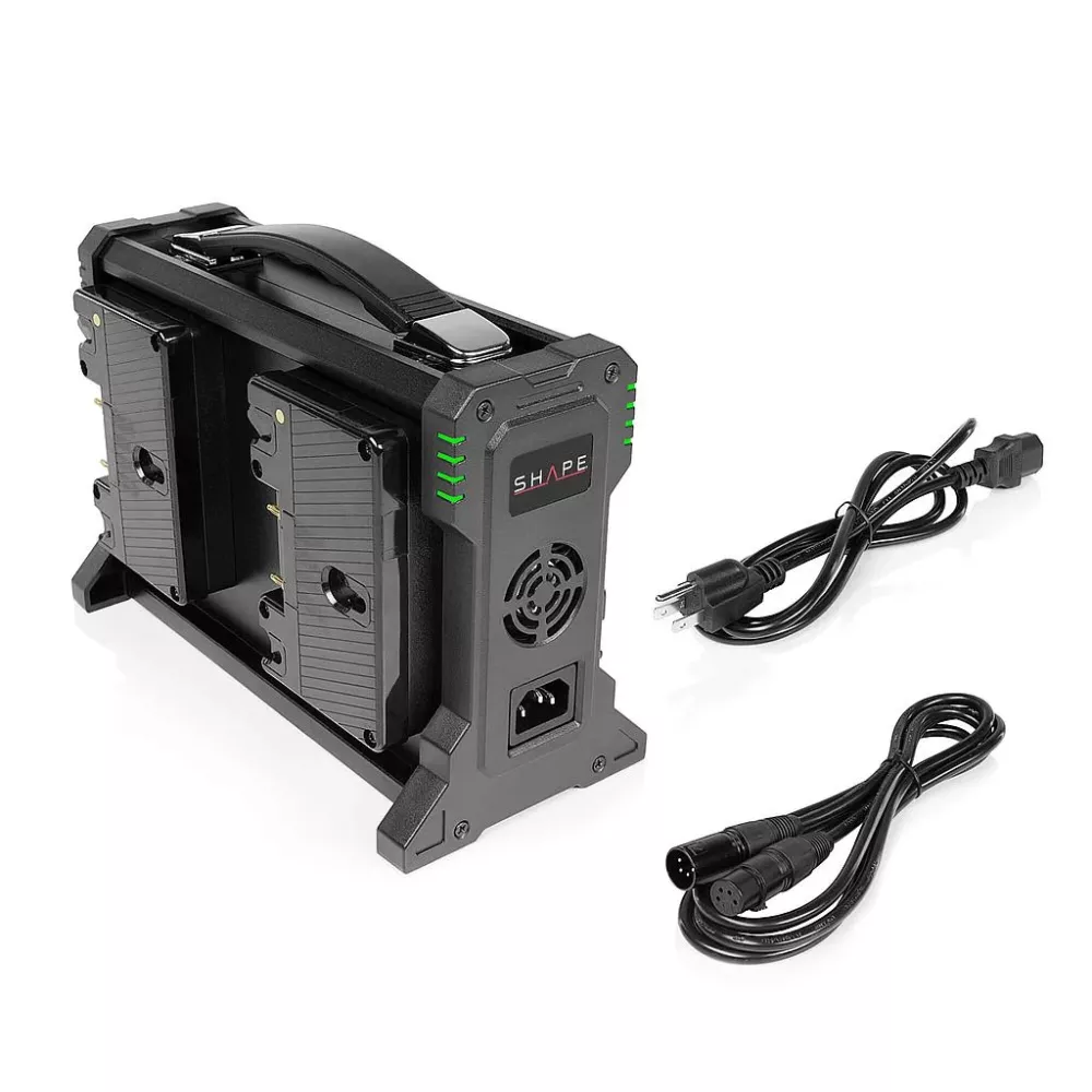 SHAPE Intelligent 4-Channel Gold-Mount Lithium-Ion Battery Charger