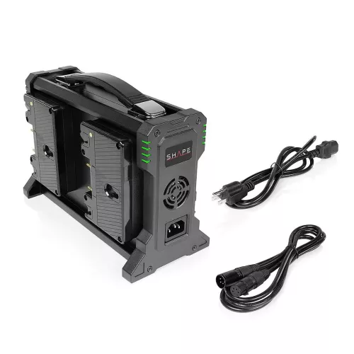 SHAPE Intelligent 4-Channel Gold-Mount Lithium-Ion Battery Charger