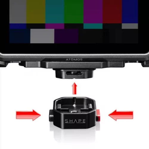 Shape Low-Profile Mini Quick Release Base for Monitors and Accessories