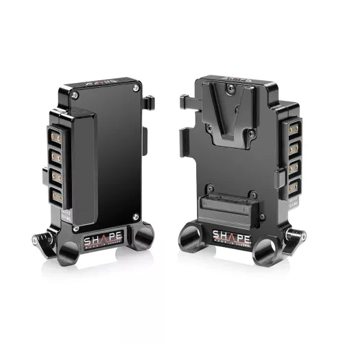 SHAPE Multi D-Tap V-Mount Plate 15mm LWS Rod Mount