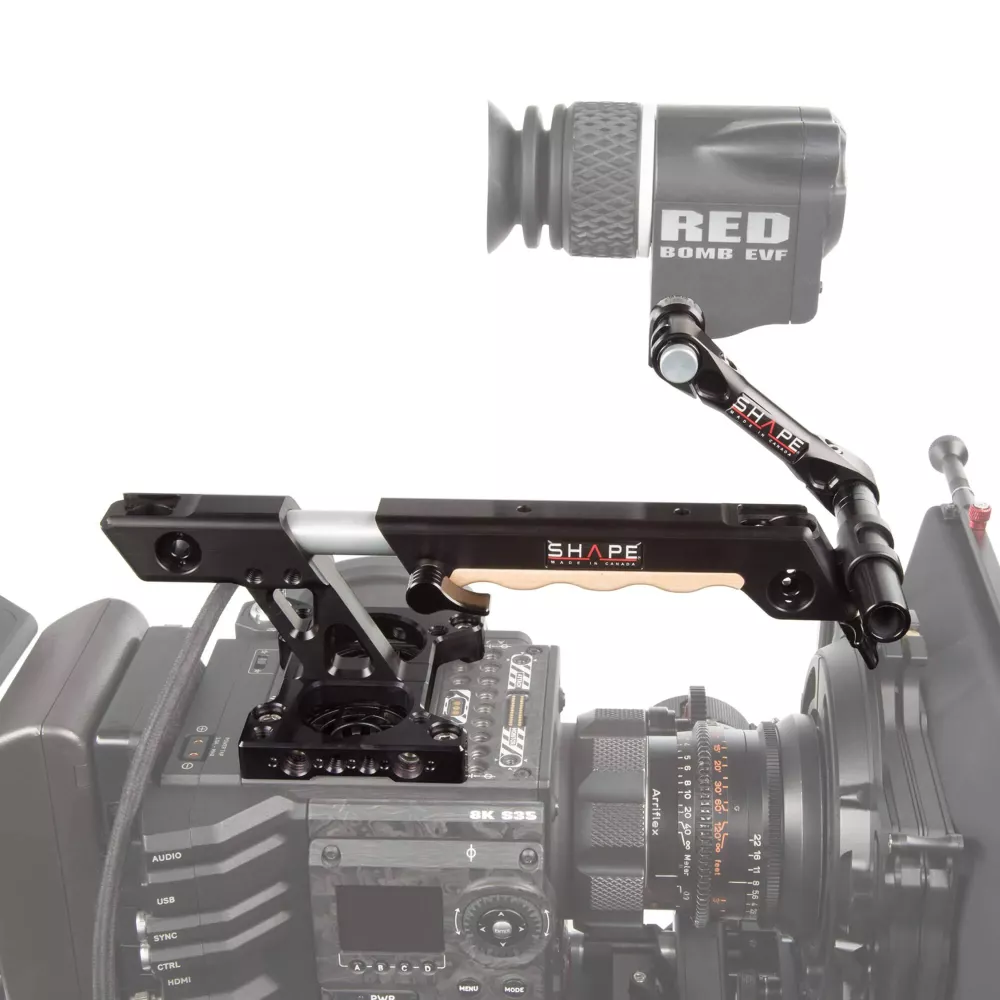 SHAPE Red DSMC2 Top Plate Extendable Handle EVF Mount