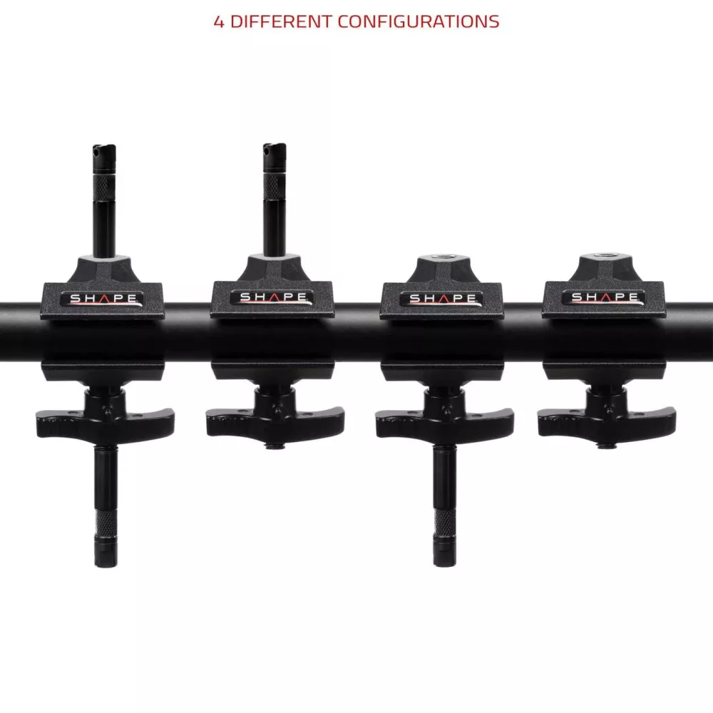 SHAPE SHAPELINI CLAMP 3’’ END/CENTER JAW BLACK