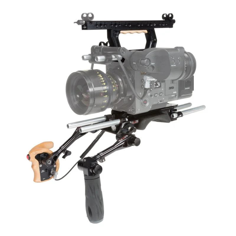 SHAPE Shoulder Baseplate, Top Handgrip, Top Plate, Remote Trigger Handle for Sony Venice
