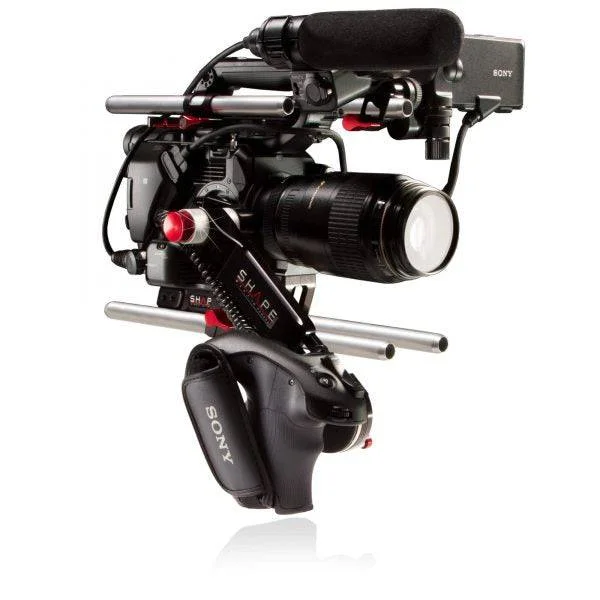 SHAPE Sony FS5 Baseplate with Top Plate und Remote Extension Handle