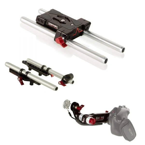 SHAPE Sony FS5 Baseplate with Top Plate und Remote Extension Handle