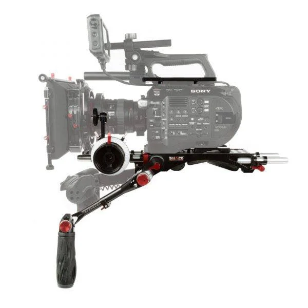 SHAPE Sony FS7M2 Baseplate, Top Plate and Follow Focus Pro
