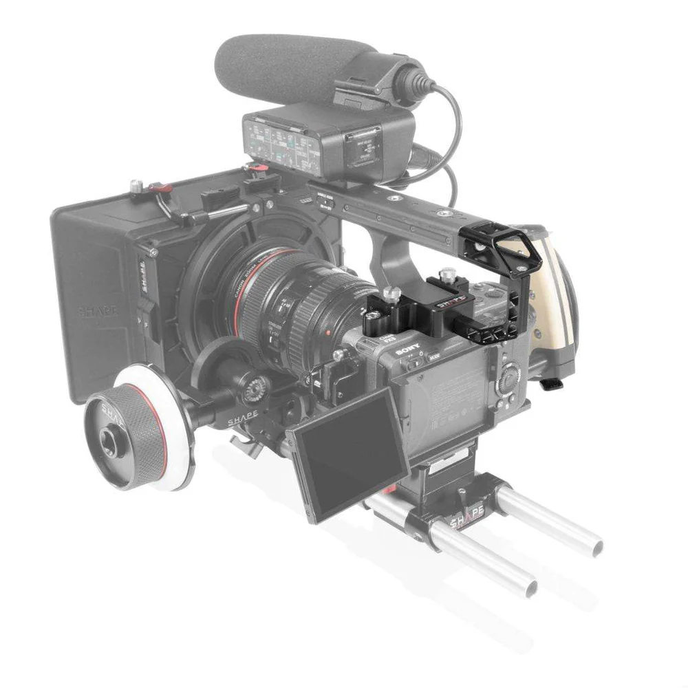 SHAPE Sony FX3/FX30 Handle Extension Rig Noise cancelling solution