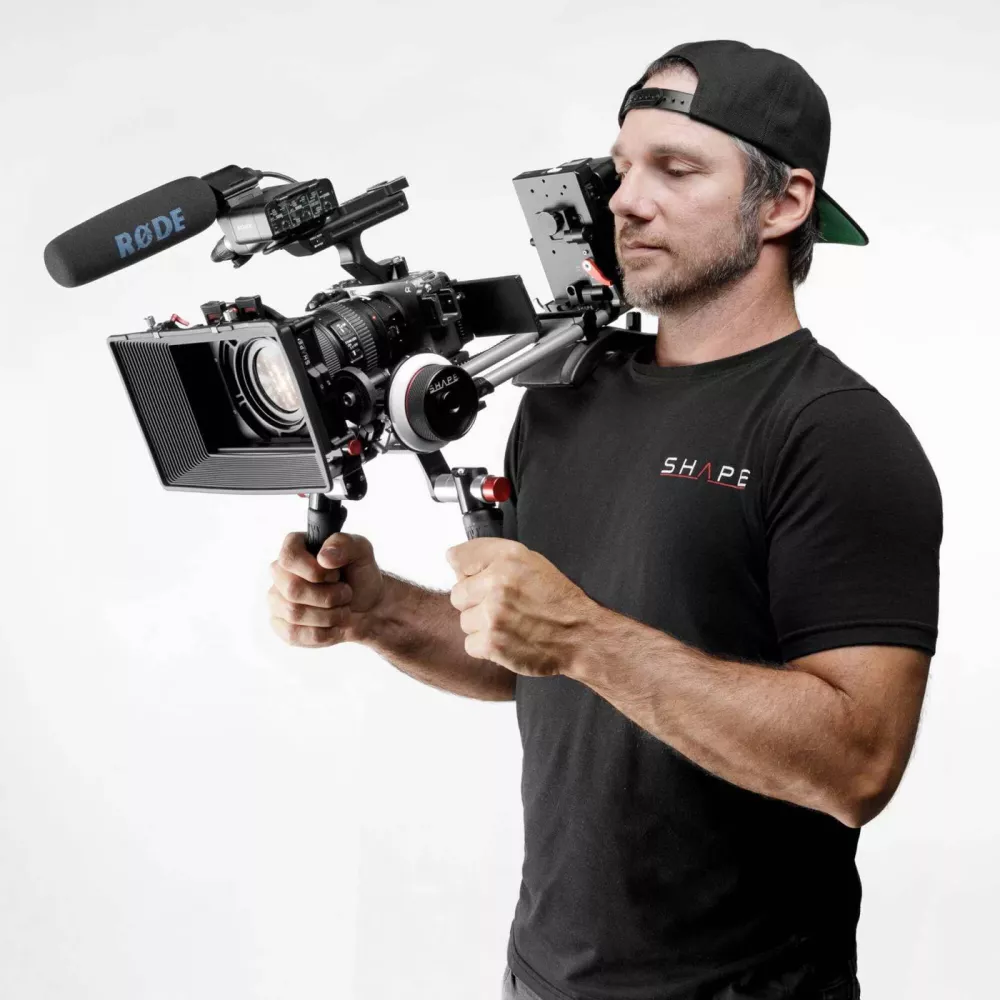 SHAPE Sony FX3/FX30 Shoulder Mount Matte Box Follow Focus