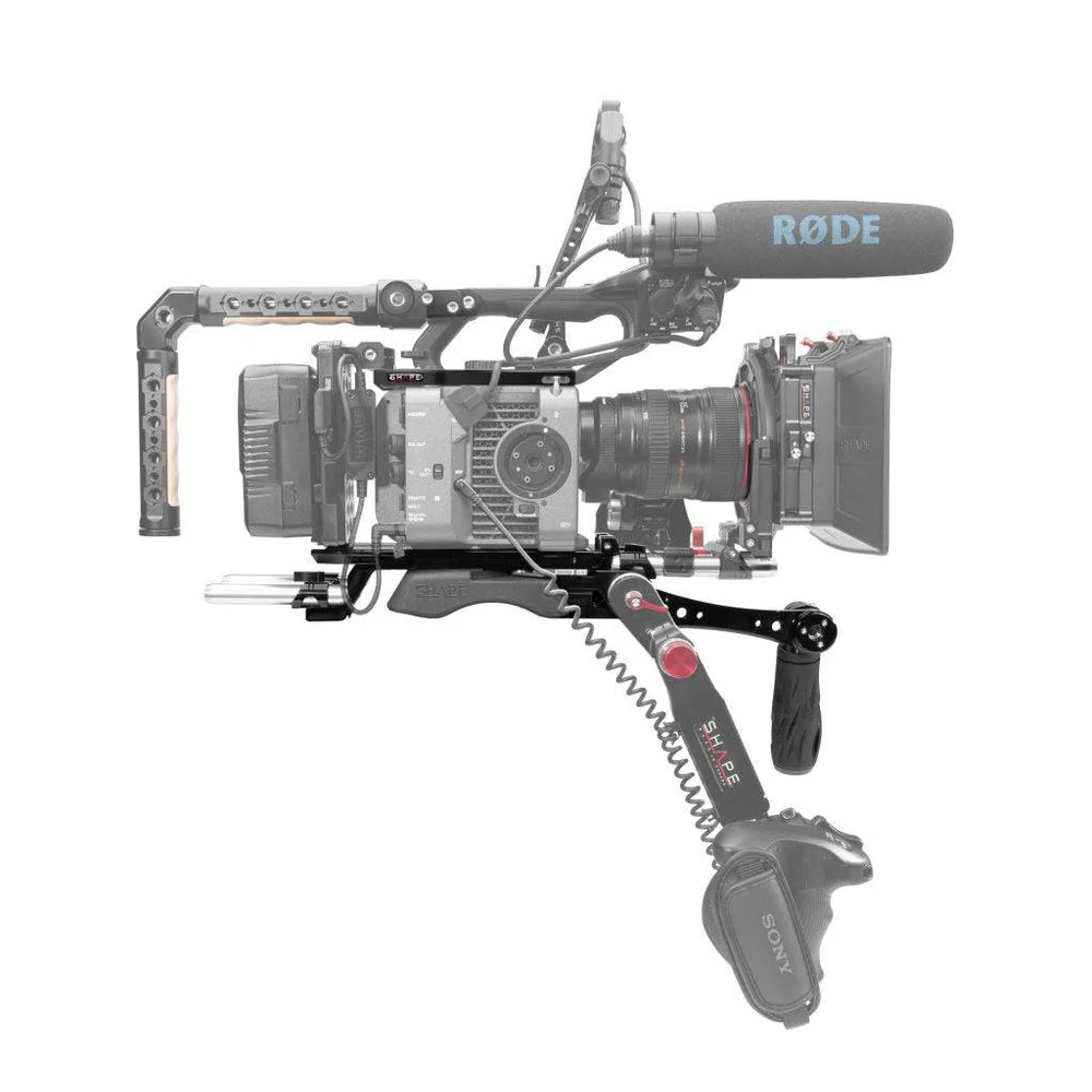 SHAPE Sony FX6 baseplate and top plate with handle