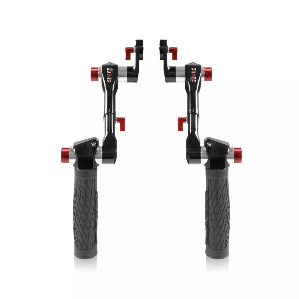 SHAPE Telescopic Black Handle Arri Rosette