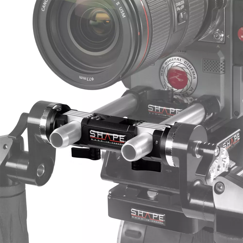 SHAPE Telescopic Black Handle Arri Rosette Cuffs Kit