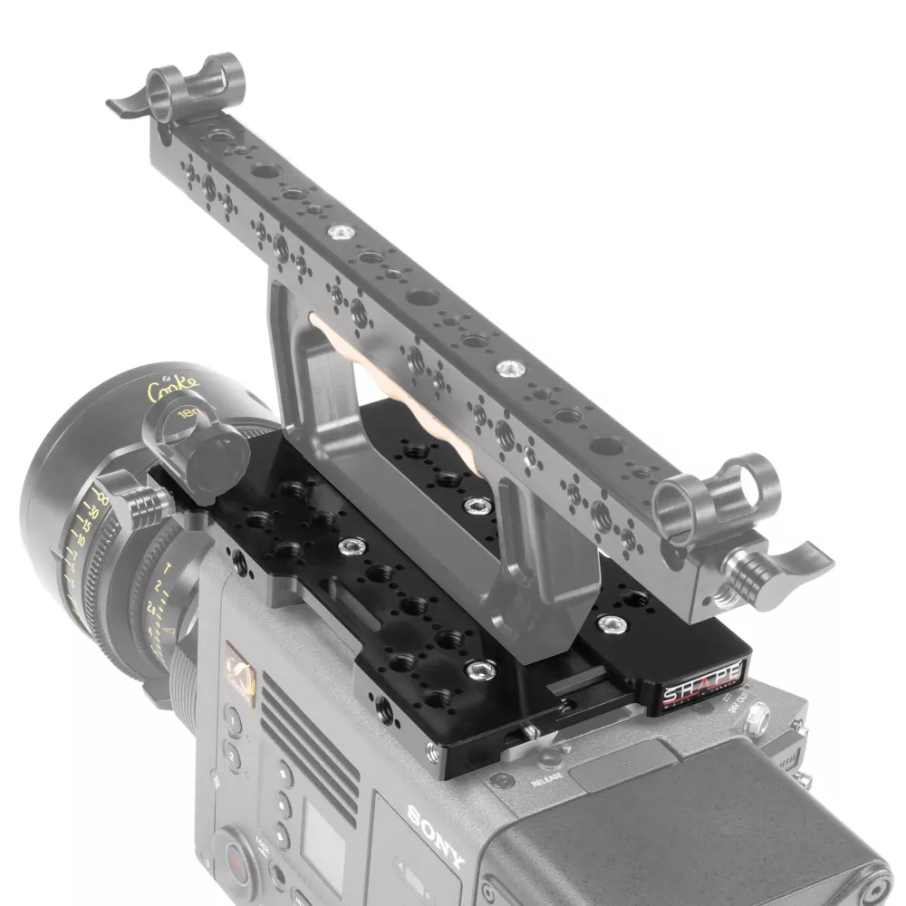 SHAPE Top Plate for Sony Venice with 15mm LW Front Rod Clamp