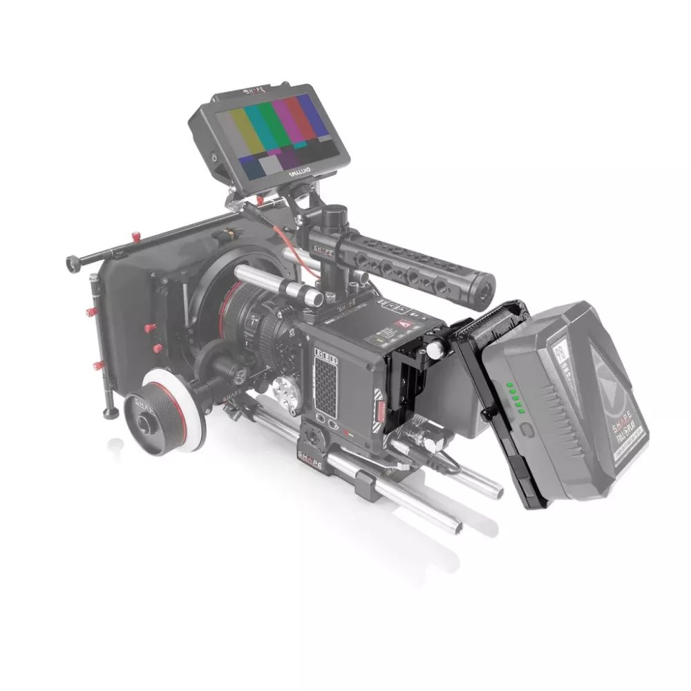 SHAPE V-mount pivoting battery plate for RED Komodo