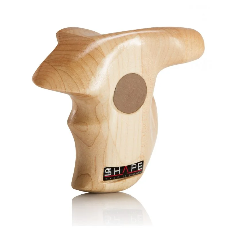 SHAPE Wooden Handle Grip Replacement for Rubber Handle Clamp (left)