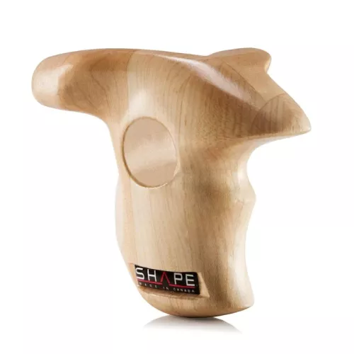 SHAPE Wooden Handle Grip Replacement for Rubber Handle Clamp (right)