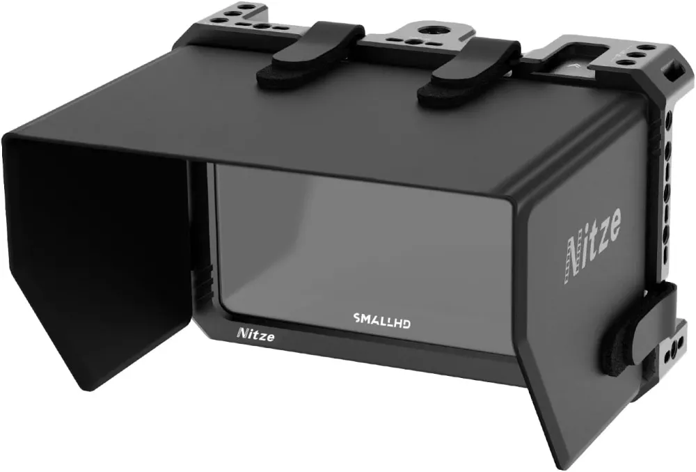 Nitze Cage Kit for SmallHD Indie 5 / Cine 5 Monitor with Sunhood - JT-S03B