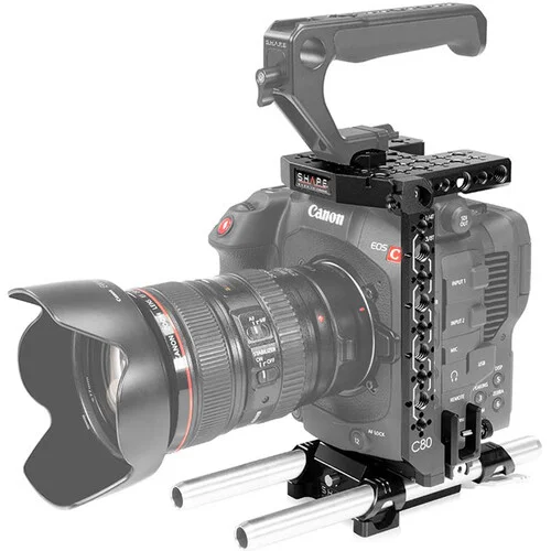 SHAPE Canon C80 Camera Cage with 15mm LWS Base