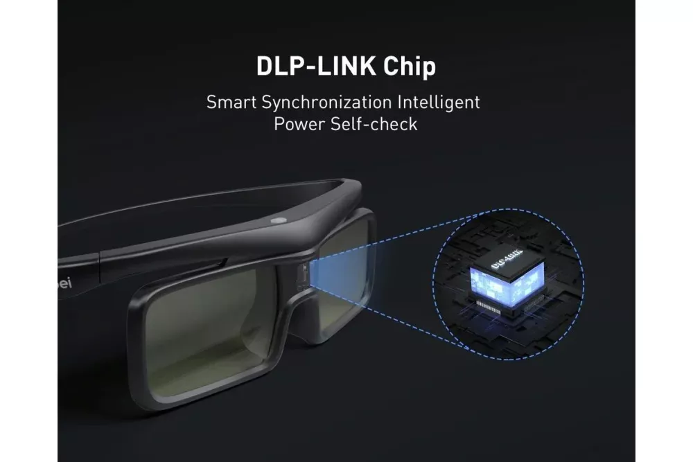 Dangbei 3D Glasses DLP-Link Rechargeable